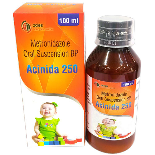 100 Ml Metronidazole Oral Suspension Bp - Drug Type: General Medicines