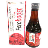 200 ML Ferrous Gluconate Vitamin C Folic Acid And Vitamin B12 Syrup
