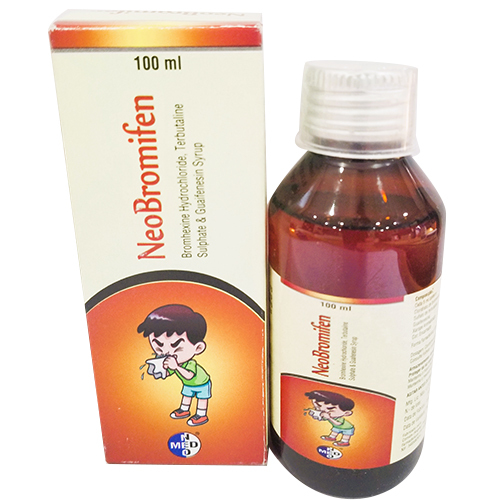 100 ML Bromtheine Hydroxide Tebutaline Sulphate Syrup