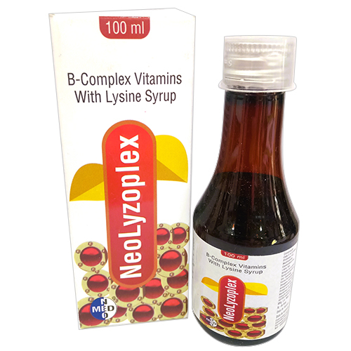 100 ML B-Complex Vitamins With Lysine Syrup