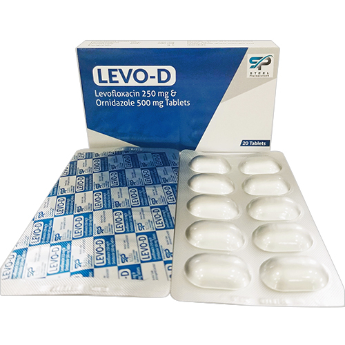 Levofloxacin And Ornidazole Tablets for the Treatment of Diarrhoea, Dysentery