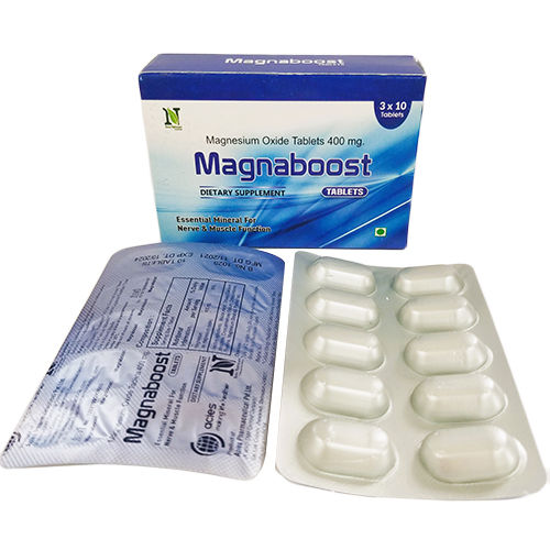 400 Mg Magnesium Oxide Tablets - Drug Type: General Medicines