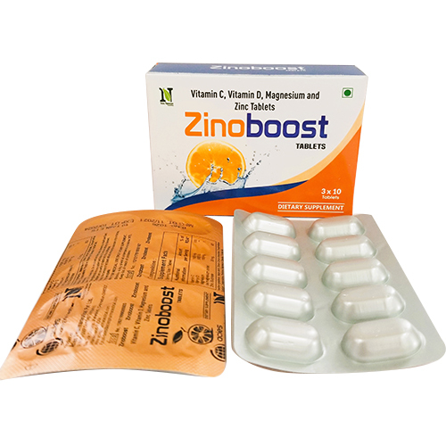 Vitamin C Vitamin D Magnesium And Zinc Tablets