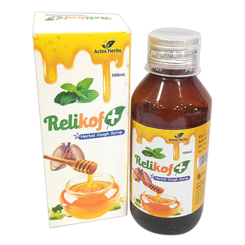 100 Ml Herbal Cough Syrup - Drug Type: General Medicines