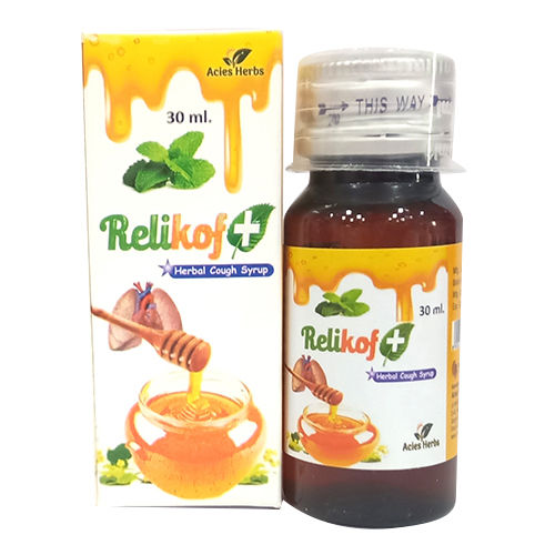 30 Ml Herbal Cough Syrup - Drug Type: General Medicines