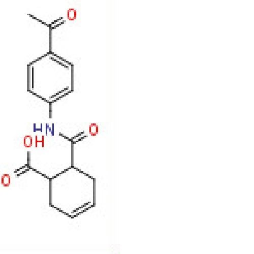 6-([(4-Acetylphenyl)amino]carbonyl)cyclohex-3-ene-1-carboxylic acid