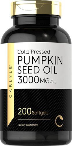 Carlyle Pumpkin Seed Oil  3000mg  Cold Pressed Dietary Supplement