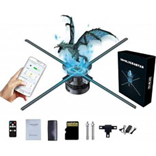 65 CM 4 Blades 3D Led Fan In Delhi