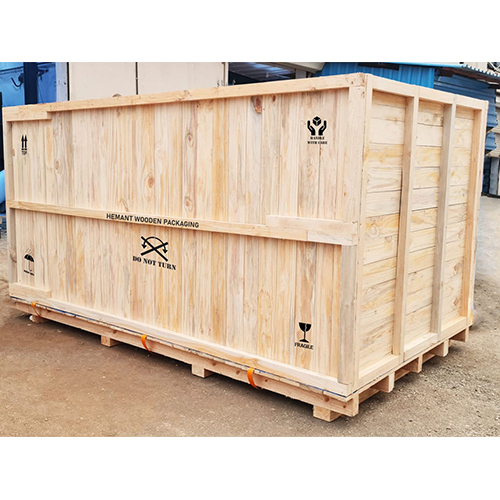 Industrial Wooden Box Packing