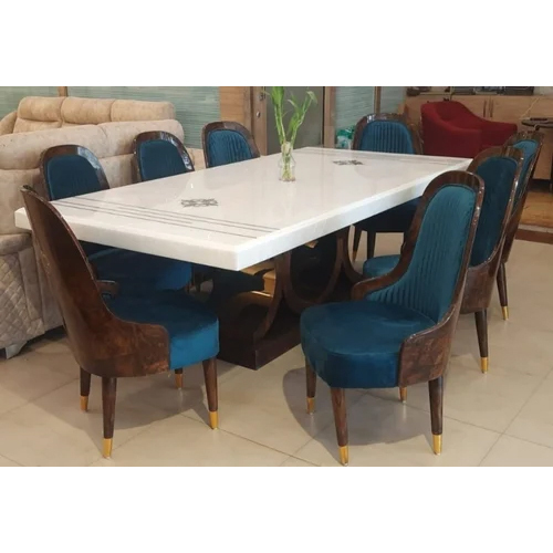 Modern Luxury 8 Seater Dining Table Set