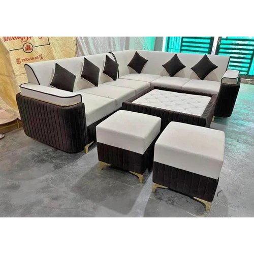 Luxury Wooden 7 Seater Sofa Set