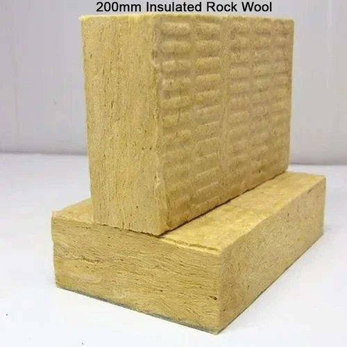 200mm Insulated Rock Wool