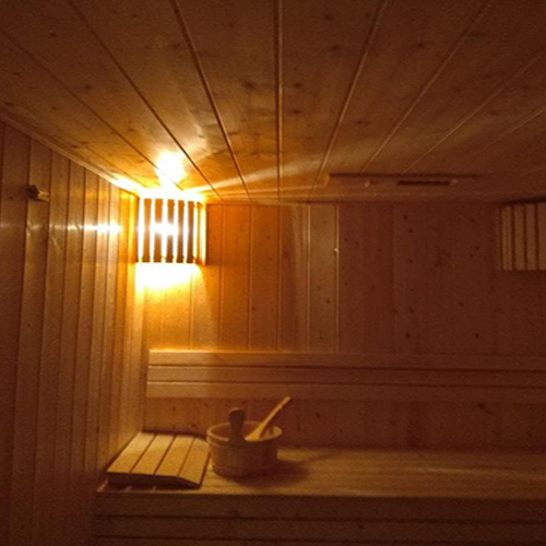 Hard Pine Wood Sauna Room