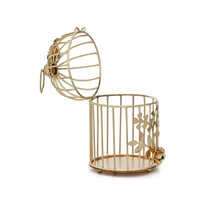 Decorative Bird Cage Tealight Holder