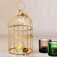 Decorative Bird Cage Tealight Holder