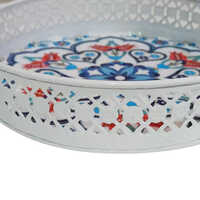 Metal Decorative Serving Tray