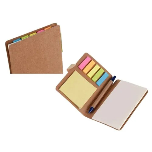 JB9-250 Sticky Notepad Hard Bond - High-Quality Paper, 213x150mm Size | Durable Rectangular Design, Sticky Feature for Easy Note-Taking