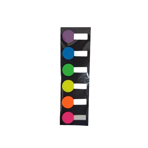 Sticky Notes Index - Paper, 1.5x2 Inches, Multiple Colors | Glue Bound, Sticky Feature, Easy to Remove, Perfect for Organizing Notes