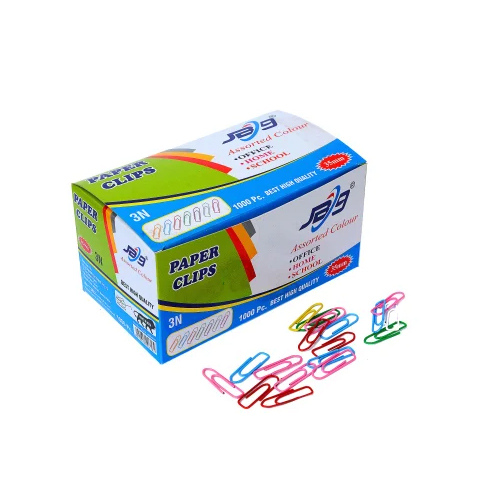 JB9-C35 35 MM Colour U Clips - Plastic 35mm Multicolour | Effortlessly Organize Papers with Durable U-Shaped Design