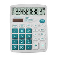 White Digits Electronic Calculator