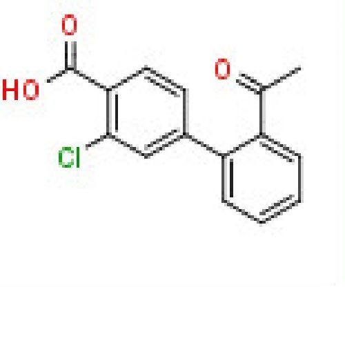 4-(2-Acetylphenyl)-2-chlorobenzoic acid