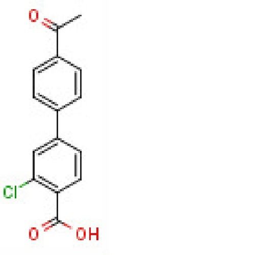 4-(4-Acetylphenyl)-2-chlorobenzoic acid