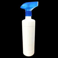500ml Hdpe Trigger Spray Bottle - Plastic, 500 Milliliters, White Color | Pump Sprayer Sealing Type, Round Shape, Warranty Included
