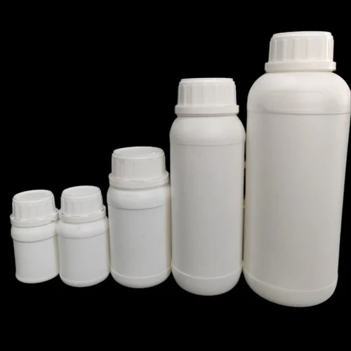 Lue Shape HDPE Bottle - HDPE Material, 50-1000 Milliliter Capacity, White Color , Screw Cap, Round Shape, Impact Resistant, Warranty Included