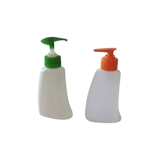 250ml Plastic Hand Wash Pump Bottle - HDPE Material, 250ml Capacity, Classic White Color | Chemical Resistant, Durable Pump Dispenser, Warranty Included