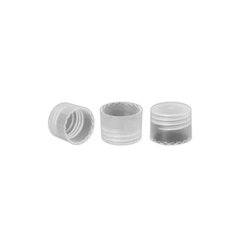 40mm Transparent Screw Caps - HDPE Material, 40 Millimeter Diameter, White Color | Durable, Easy-to-Use, Warranty Included