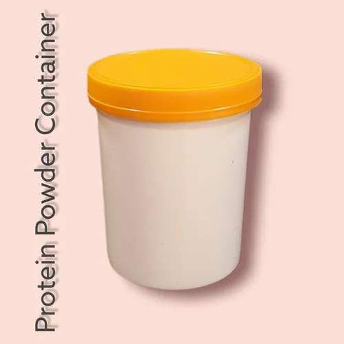 100ml HDPE Powder Container - High-Density Polyethylene Design | Eco-Friendly, Coated Surface Finishing, Durable for Various Powder Storage