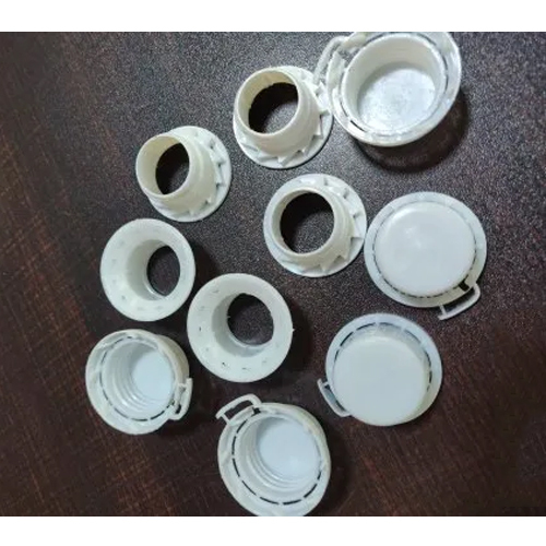 Aluminium Bottle Sleeve Cap Set - HDPE Seal Caps , White Color, Warranty Included for Versatile Bottle Use
