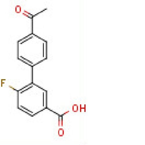 3-(4-Acetylphenyl)-4-fluorobenzoic acid