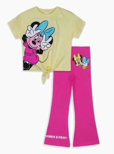 DISNEY GIRLS PRINTED 2PC SET