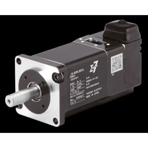 SGM7G-30AFA61 Servo Motor - 200V Rated Voltage, 500 RPM Speed | Black Electric Start Technology