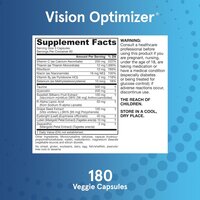 Jarrow Formulas Vision Optimizer Veggie Capsules - 180 Count