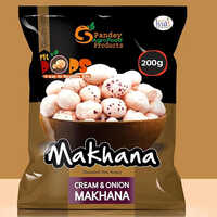 Cream and Onion Makhana