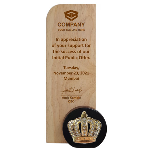 SSC W 9126 Wooden Trophies