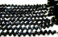 Natural Labradorite Coin shape 5-6mm Beads Sold Per strand 8 inch long