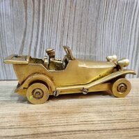 Aakrati Brass Vintage Car Figurine| Collectable Figurine| Decorative Items| Table Dcor