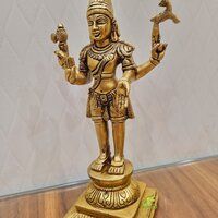 Lord Mahadev Brass Statue Made By Aakrati| Made in 100 % Brass| Lord Shiva Idol| Temple Dcor