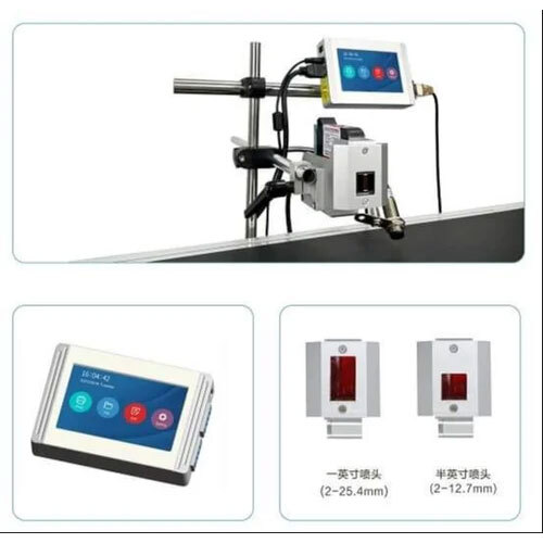 RIDHI TW MINI 1 inch Smallest Industrial On-Line Non-Contact Ink Jet Printer Model