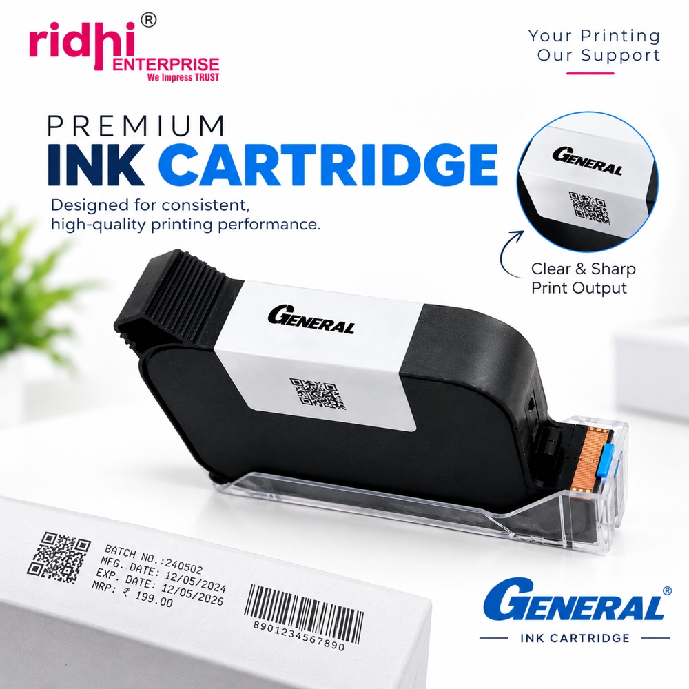Ridhi Iq800 Plus Solvent Cartridge - Automatic Grade: Semi-Automatic