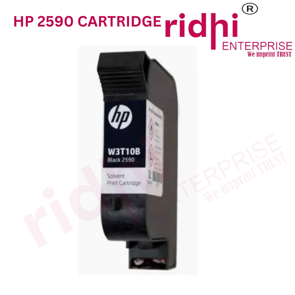 Ridhi Hp 2590 Cartridge - Color: Black