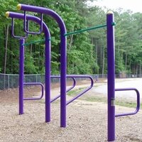 Un Even Bar For Open Gym Equipment - Material: Ss/iron