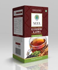 Kashmiri Kahwa Tea Premix - Green Tea Powder, Black Color, Low Sugar | Blended With Cardamom, Clove & Cinnamon For A Smooth Taste