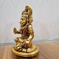 Aakrati Brass Lord Mahadev Statue with Jata on his head| Lord Shiva| Home Dcor