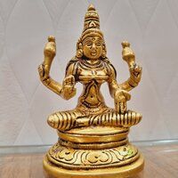 Aakrati Goddess Laxmi Brass Statue for Temple| Decorative Figurine| Temple Dcor|