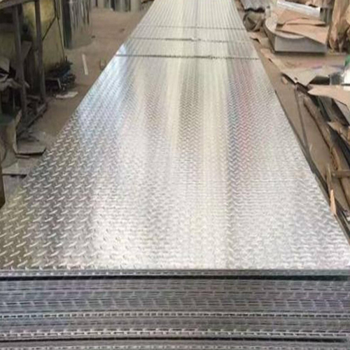 Galvanised Chequered Steel Plate