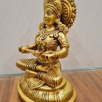 Ma Annpurna Brass Statue Made in 100% Brass By Aakrati| Goddess Annpurna| Temple Decor